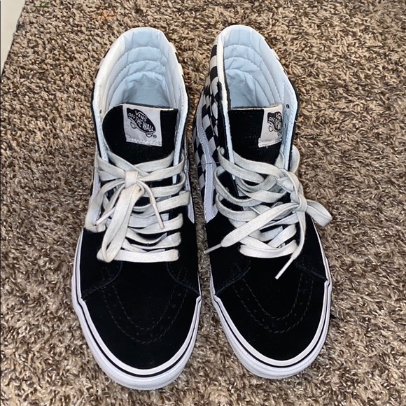 Checkered Vans Size 7.5 - Picture 2 of 4